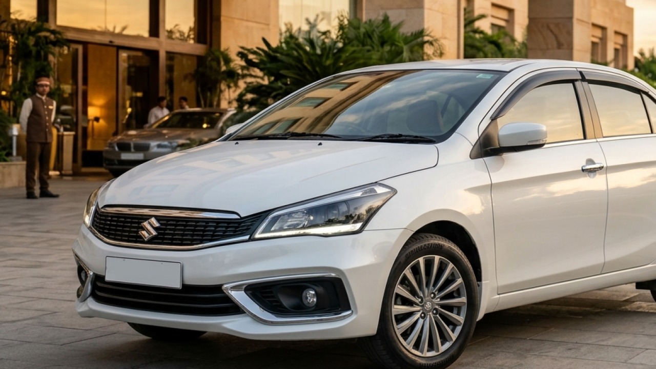 Maruti Ciaz — Chrome Grille & LEDs