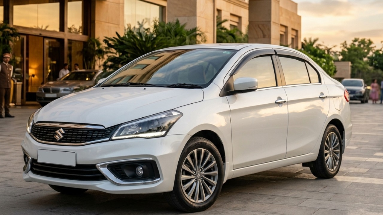 Maruti Ciaz — Side & Alloy Wheels