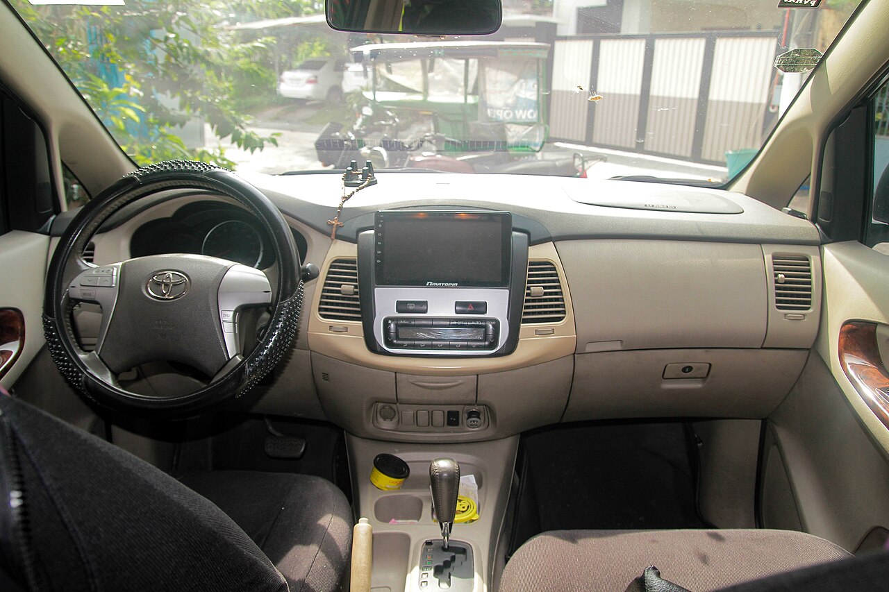 Toyota Innova — Driver Cockpit