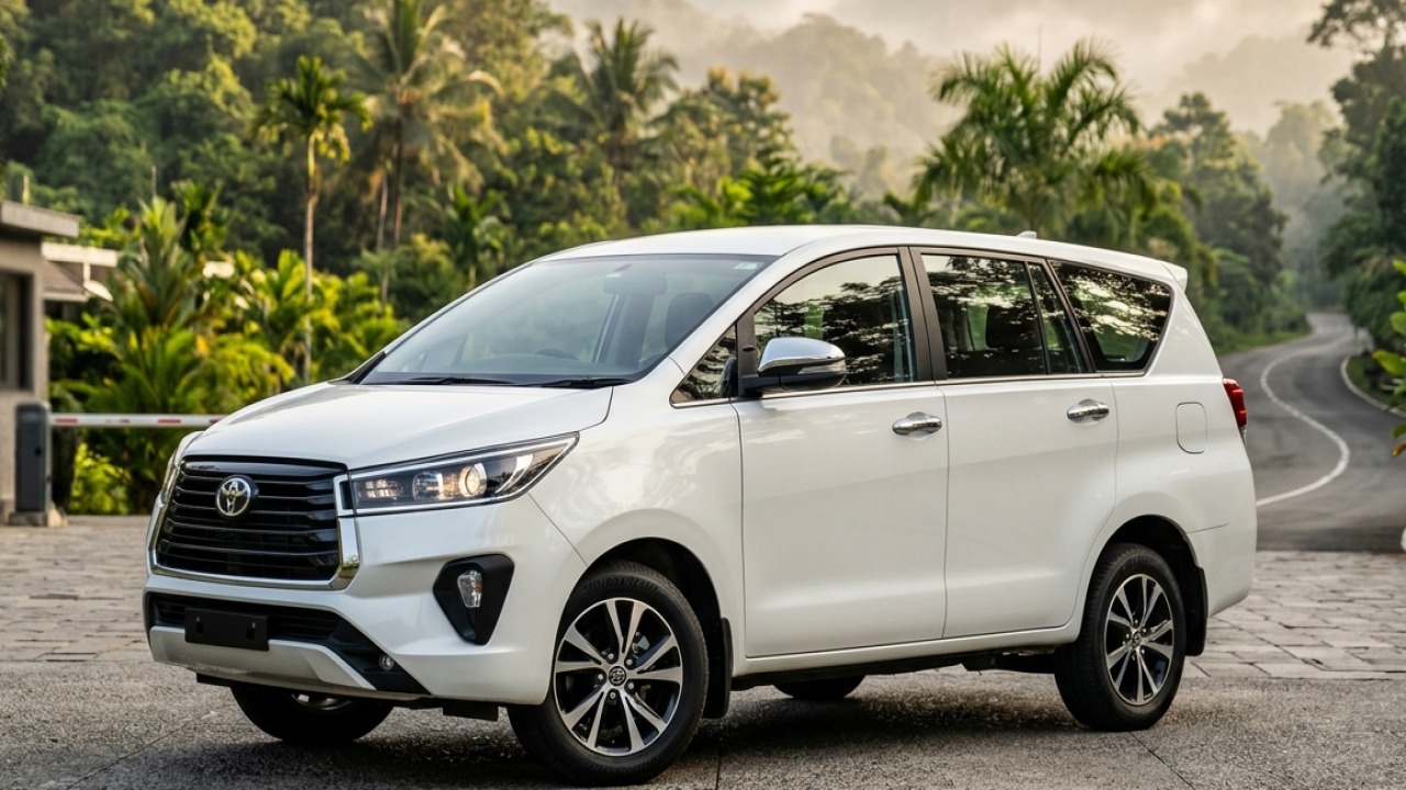Toyota Innova Crysta — Closer Profile