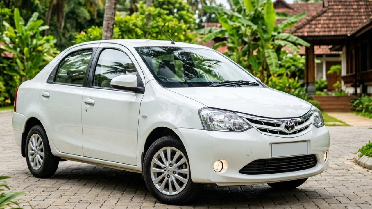 Toyota Etios Sedan — Side Stance