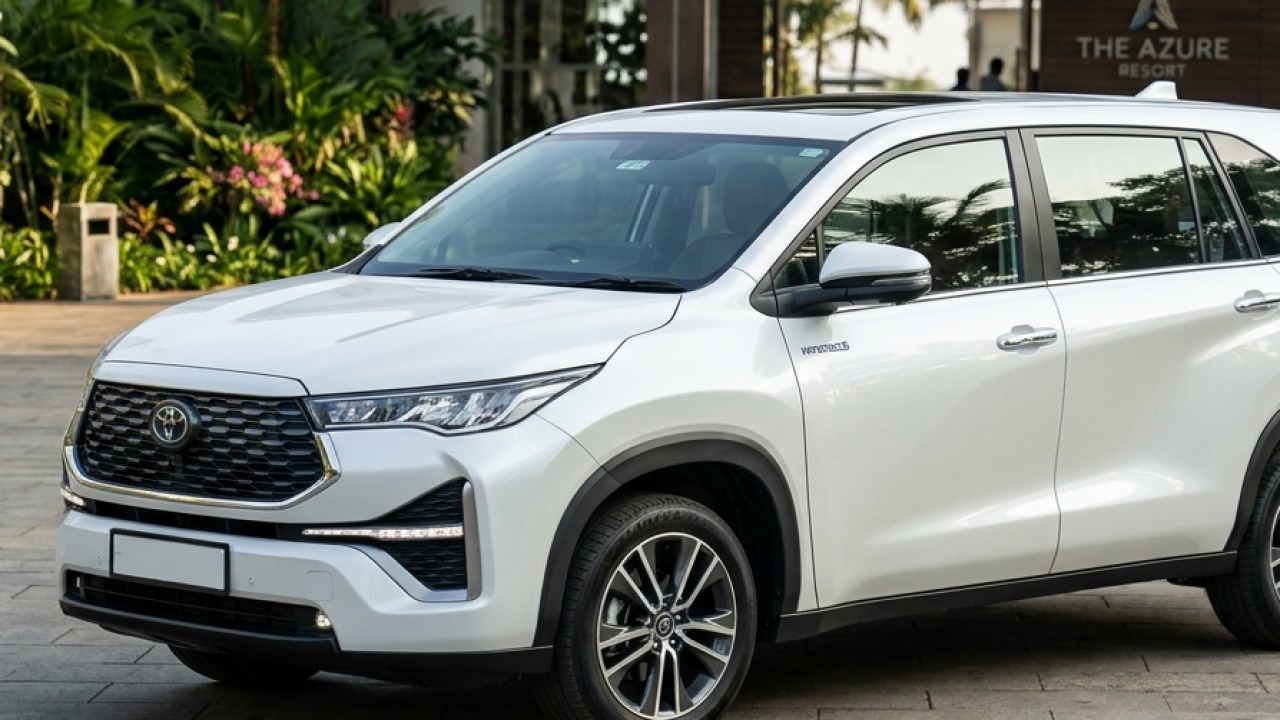 Toyota Innova Hycross — Hexagonal SUV Grille