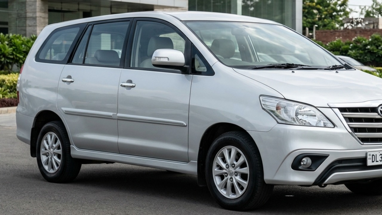 Toyota Innova — Chrome Bar Front Grille