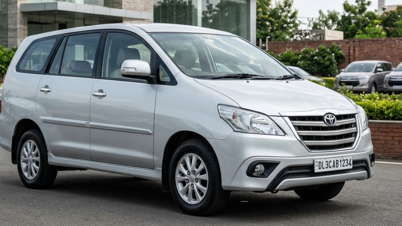 Toyota Innova — Side Elevation