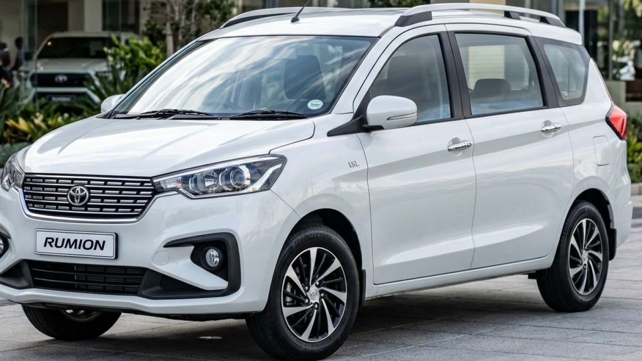 Toyota Rumion — Dual-Tone Alloy Stance