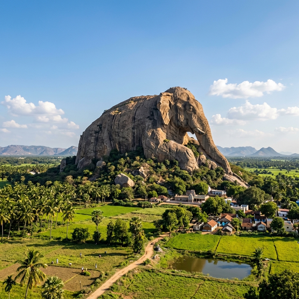 Madurai Elephant Mountain