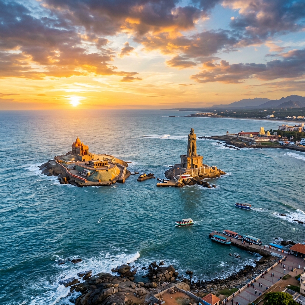 Rameshwaram & Kanyakumari Tour cultural vacation package in Rameshwaram & Kanyakumari, Tamil Nadu - The Genuine Travels Madurai